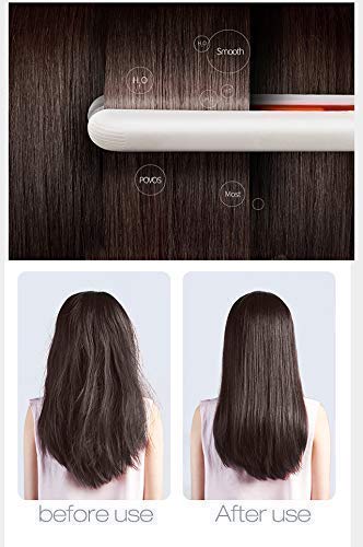 3-in-1 Mini Ceramic Hair Straightener Brush.