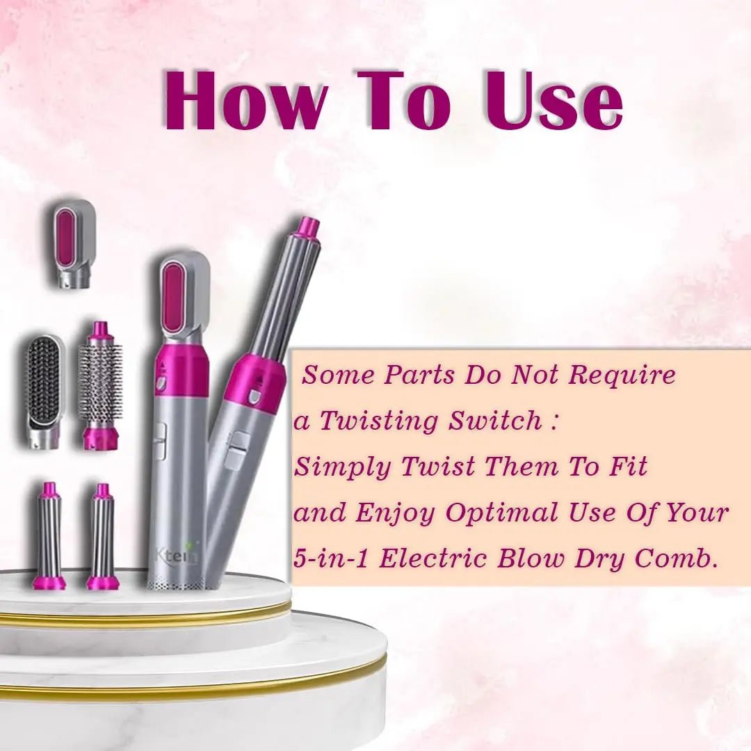 5 in 1 Hair Styler.