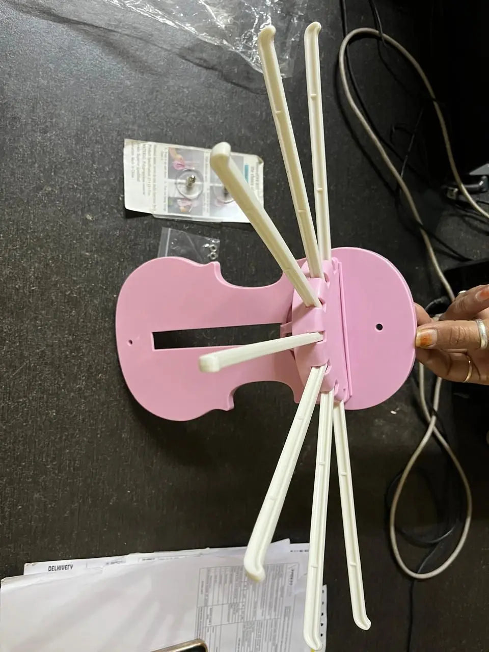 7-in-1 Multifunction Retractable Wall-Mounted Pull-Out Hanger Rack.