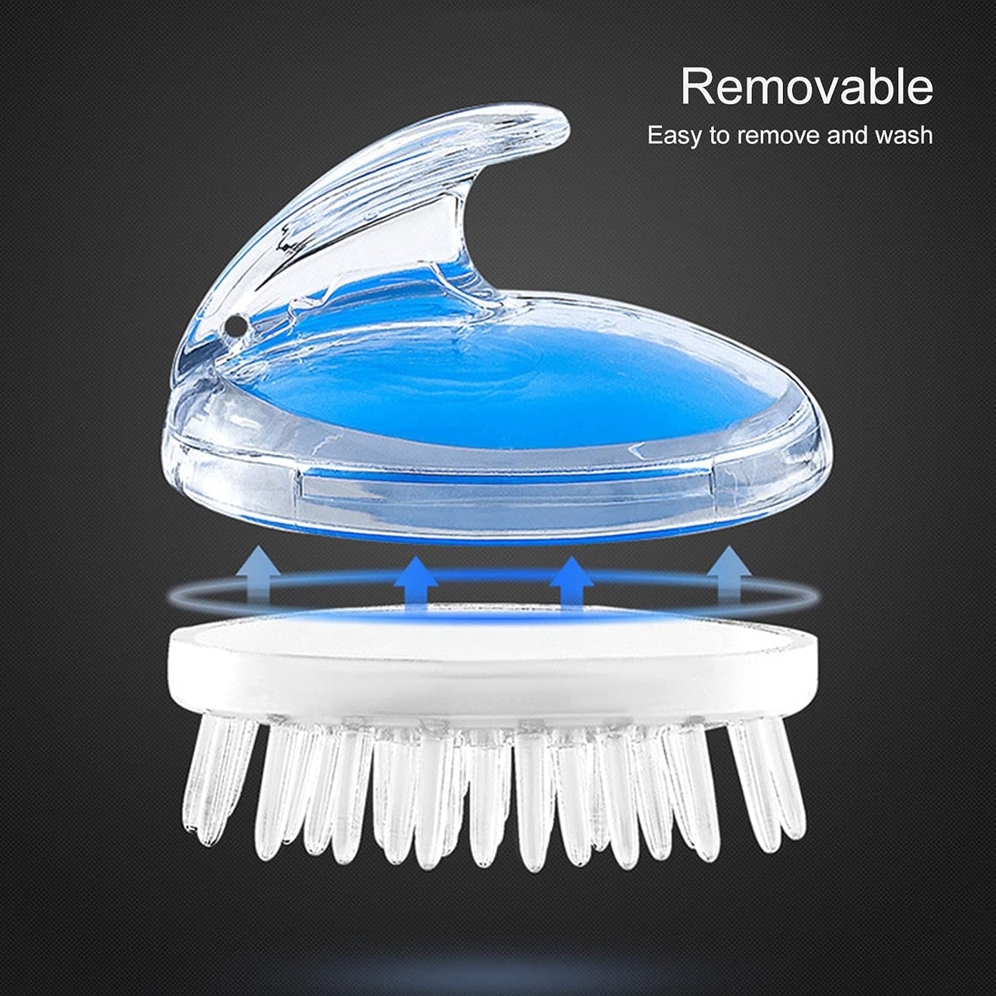 Deep Scalp Cleaning Shampoo Brush.