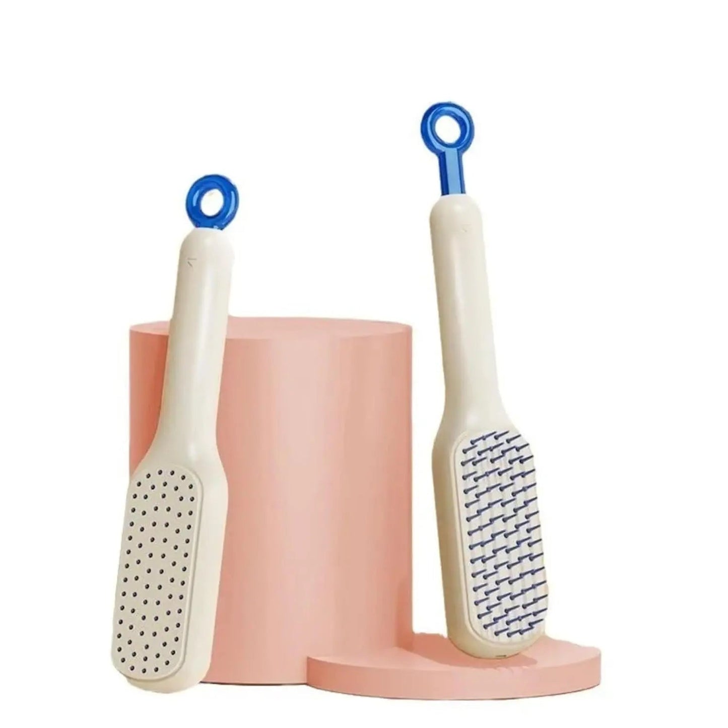 Self-Cleaning Hair Brush.
