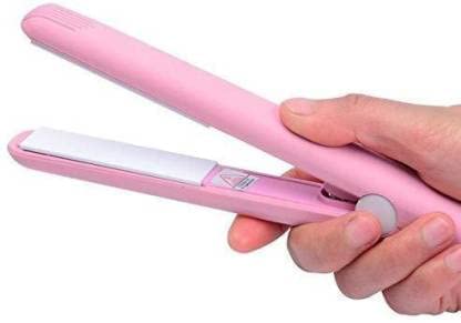 3 - in - 1 Mini Ceramic Hair Straightener Brush - Hair Fashion - Shoparc