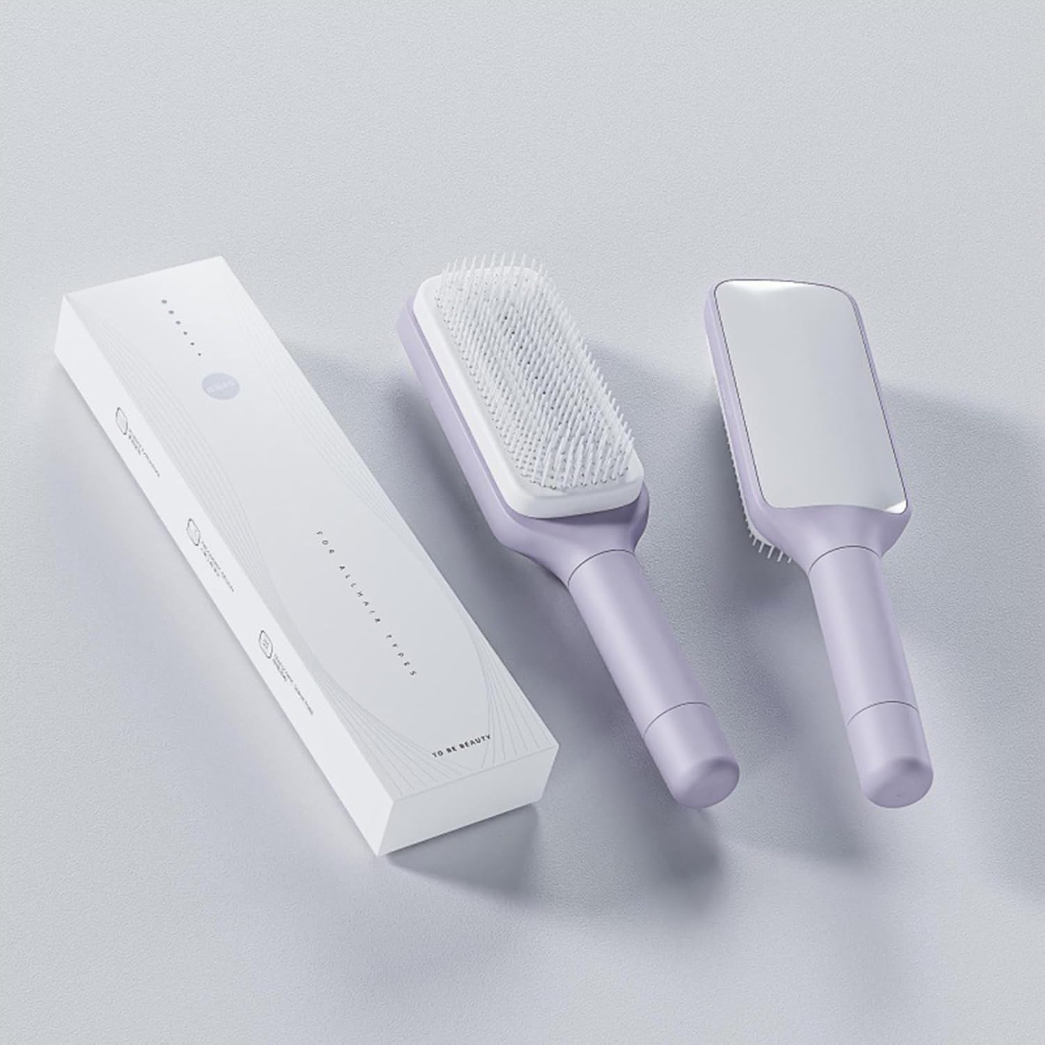 4 - in - 1 Self - Cleaning Detangling Hairbrush - Hair Fashion - Shoparc