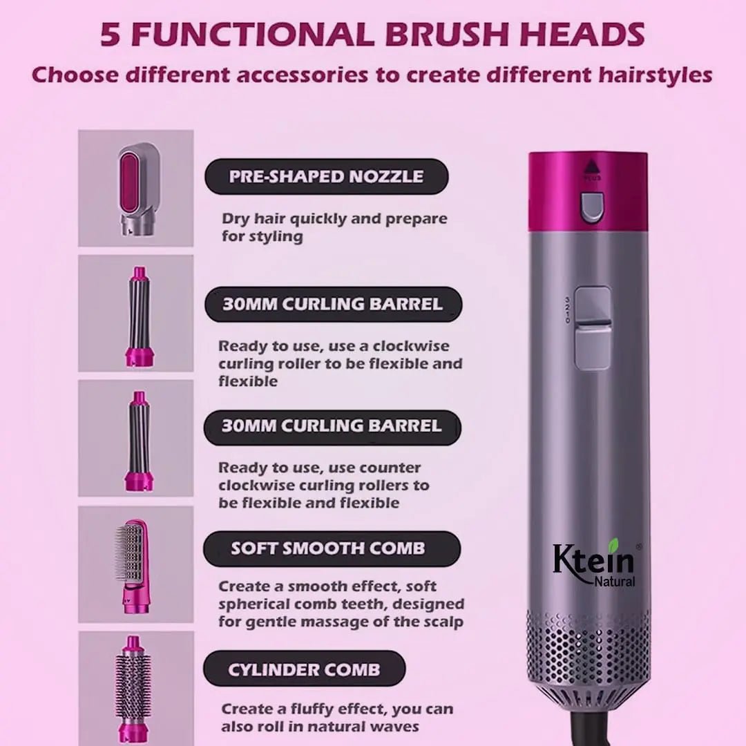 5 in 1 Hair Styler - Hair Fashion - Shoparc
