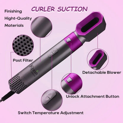 5 in 1 Hair Styler - Hair Fashion - Shoparc