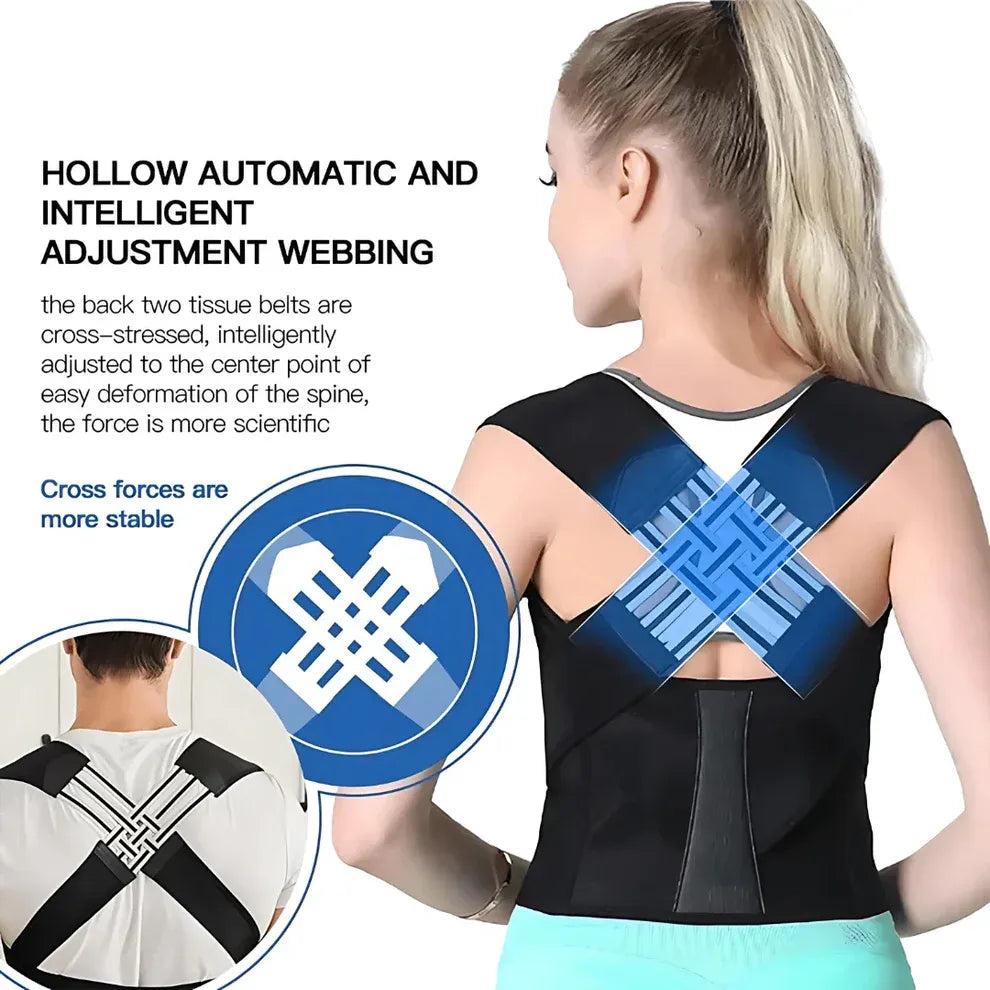 Breathable neoprene fabric of the ShopArc Posture Corrector Belt.