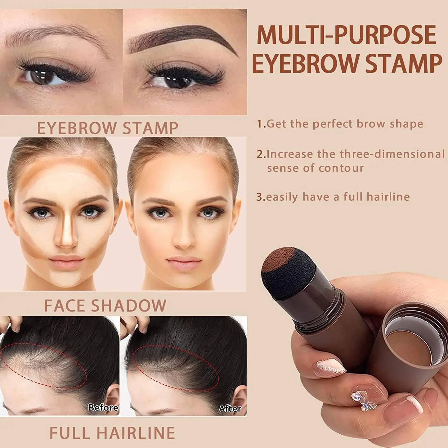 Natural Hairline Powder Stick - Hair Fashion - Shoparc