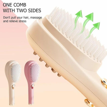 Self - Cleaning Hair Brush [LARGE] - Hair Fashion - Shoparc