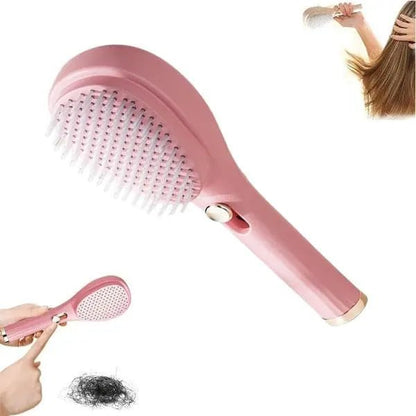 Self - Cleaning Hair Brush [LARGE] - Hair Fashion - Shoparc