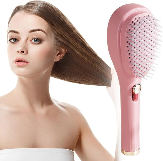 Self - Cleaning Hair Brush [LARGE] - Hair Fashion - Shoparc