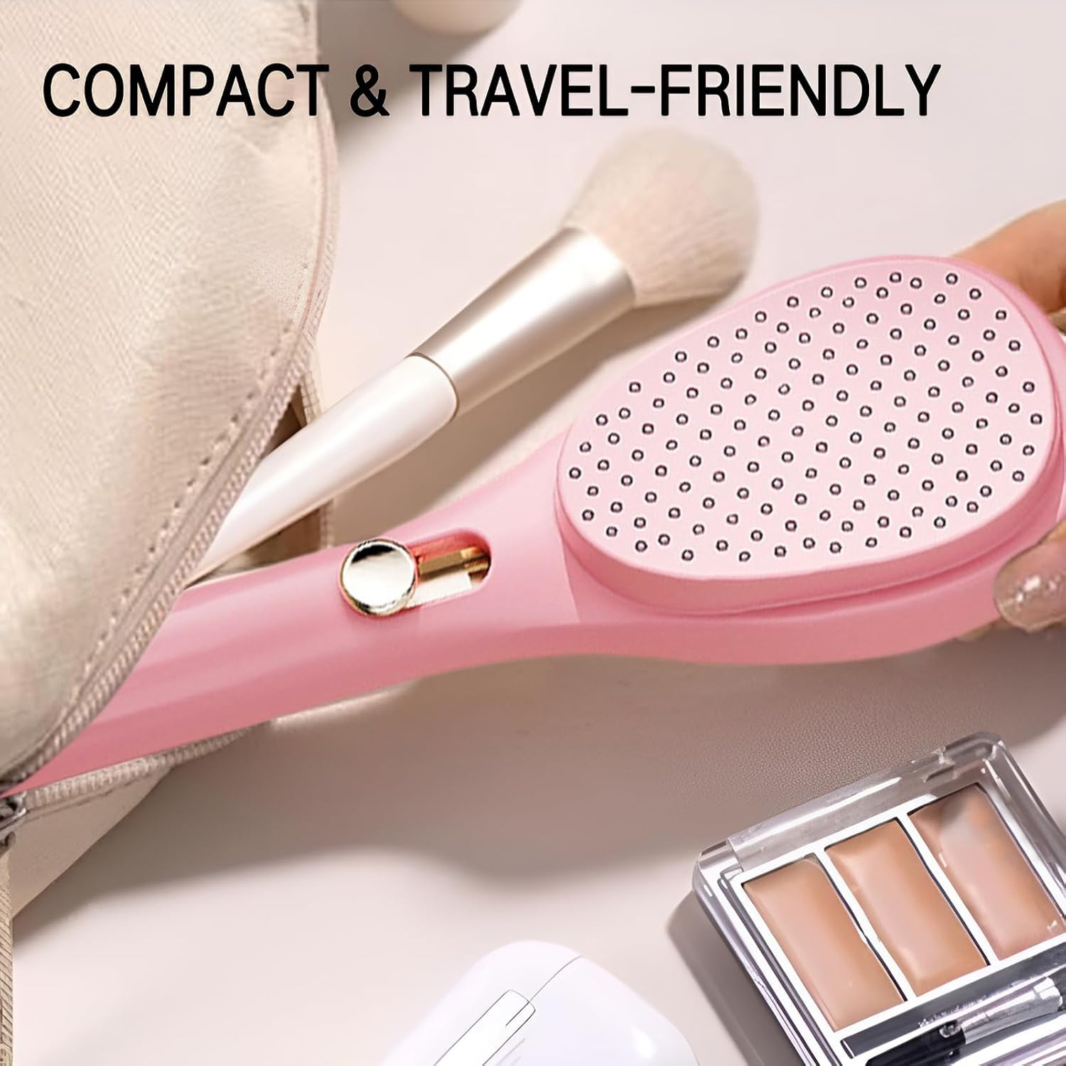 Self - Cleaning Hair Brush [LARGE] - Hair Fashion - Shoparc