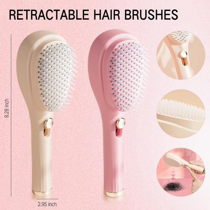 Self - Cleaning Hair Brush [LARGE] - Hair Fashion - Shoparc